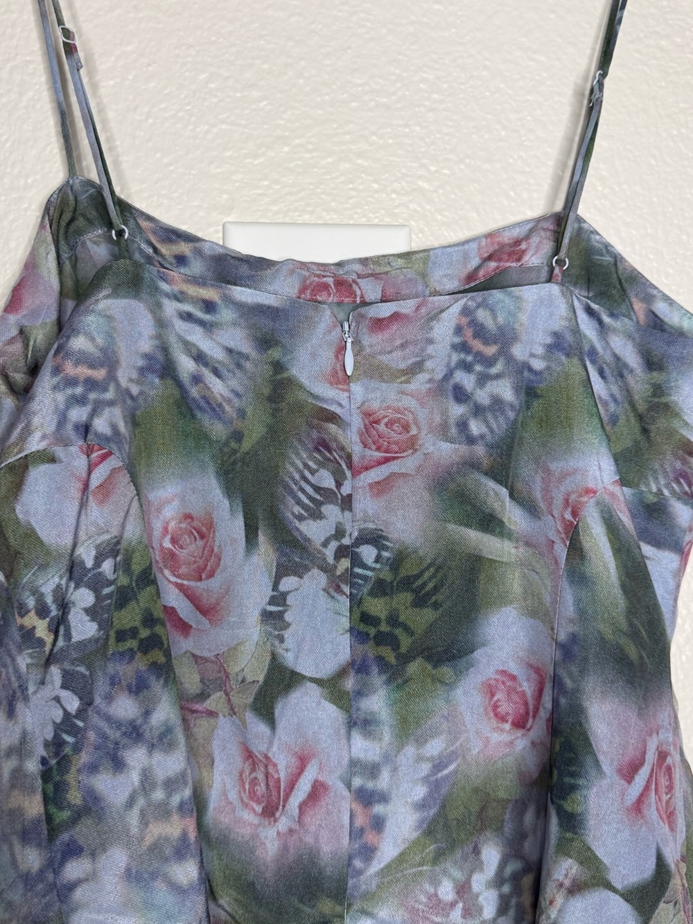 For Love & Lemons Fallen Floral Mini Dress in Purple, size S NWT - Picture 5 of 7